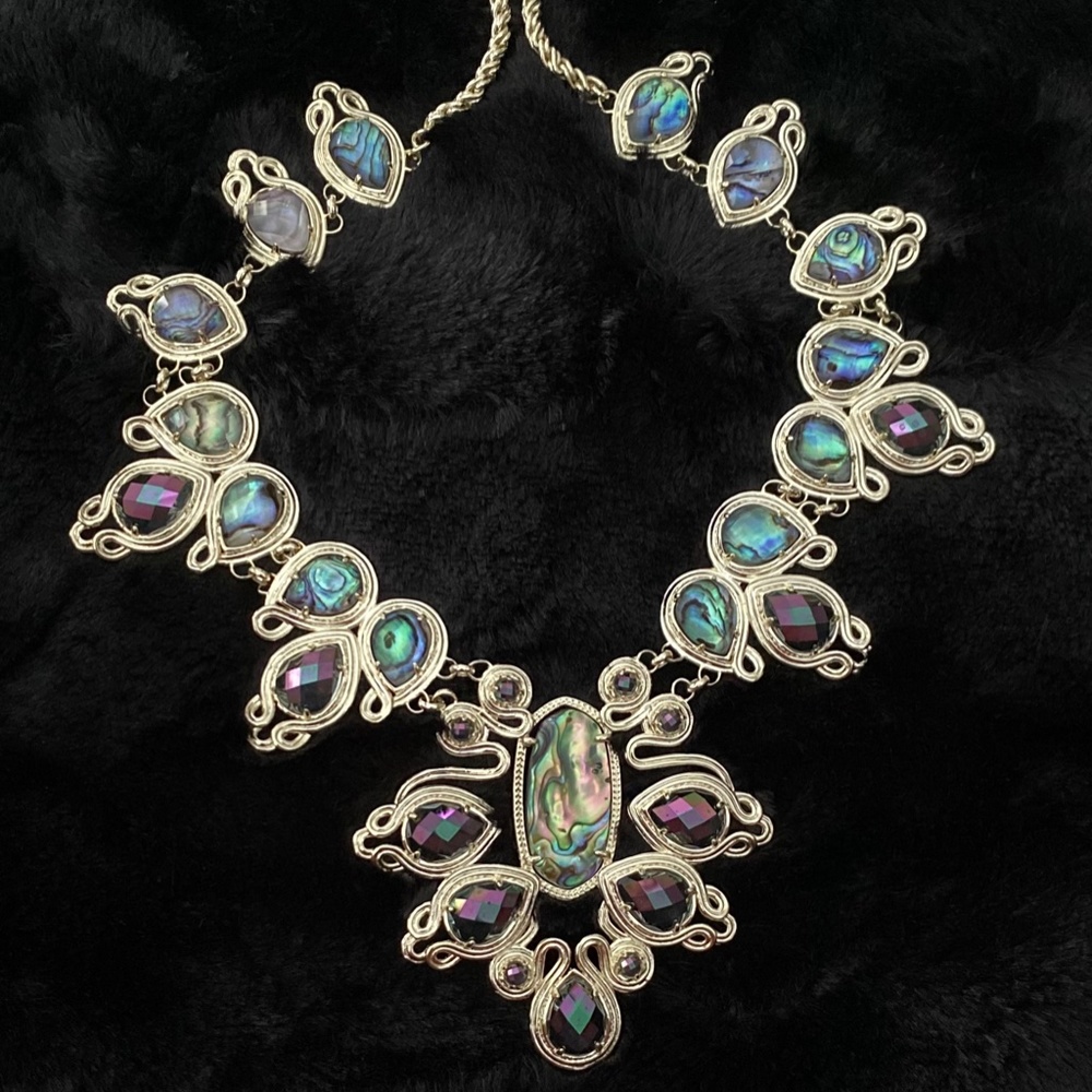 Kendra Scott Tedi Abalone Statement Necklace - image 7